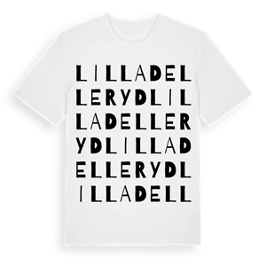 Lilla Delleryd ordlek t-shirt – ekologisk bomull t-shirt från Pinshirt