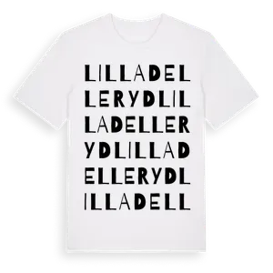 Lilla Delleryd ordlek t-shirt – ekologisk bomull t-shirt från Pinshirt