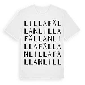 Lilla Fällan ordlek t-shirt – ekologisk bomull t-shirt från Pinshirt
