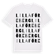 Lilla Föreberg ordlek t-shirt