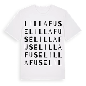 Lilla Fuse ordlek t-shirt – ekologisk bomull t-shirt från Pinshirt