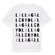 Lilla Gålleryd ordlek t-shirt