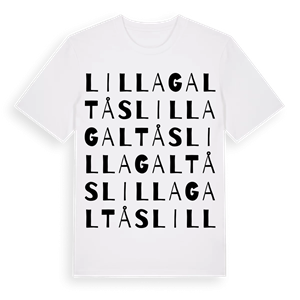 Lilla Galtås ordlek t-shirt – ekologisk bomull t-shirt från Pinshirt