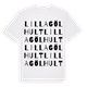 Lilla Gölhult ordlek t-shirt