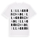Lilla Grönemad ordlek t-shirt