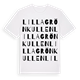Lilla Grönkullen ordlek t-shirt