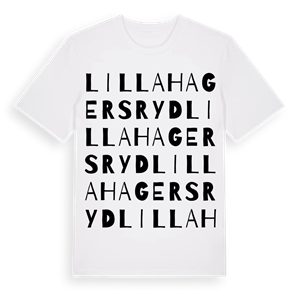 Lilla Hagersryd ordlek t-shirt – ekologisk bomull t-shirt från Pinshirt