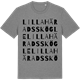 Mid Heather Gray t-shirt med Lilla Häradsskögle ordlek t-shirt