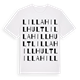 Lilla Hillhult ordlek t-shirt
