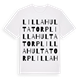 Lilla Hultatorp ordlek t-shirt