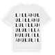 Lilla Hulu ordlek t-shirt