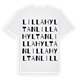 Lilla Hyltan ordlek t-shirt