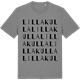 Mid Heather Gray t-shirt med Lilla Kulla ordlek t-shirt