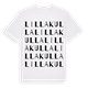 Lilla Kulla ordlek t-shirt