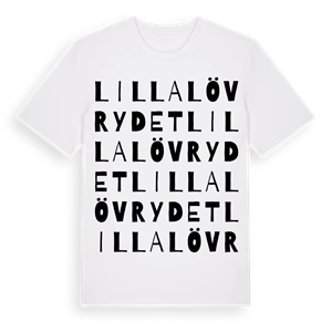 Lilla Lövrydet ordlek t-shirt – ekologisk bomull t-shirt från Pinshirt