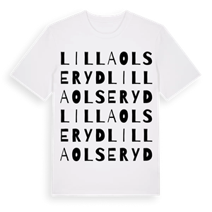 Lilla Olseryd ordlek t-shirt – ekologisk bomull t-shirt från Pinshirt