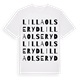 Lilla Olseryd ordlek t-shirt