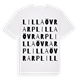 Lilla Övrarp ordlek t-shirt
