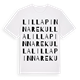 Lilla Pinnarekulla ordlek t-shirt
