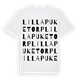 Lilla Puketorp ordlek t-shirt