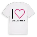 Jag älskar Lilla Risa t-shirt stort tryck