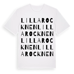 Lilla Rocknen ordlek t-shirt – ekologisk bomull t-shirt från Pinshirt