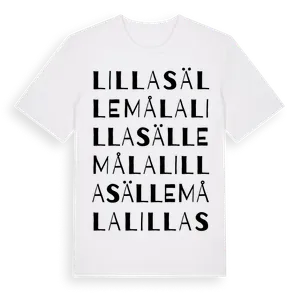 Lilla Sällemåla ordlek t-shirt – ekologisk bomull t-shirt från Pinshirt