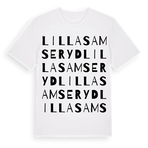 Lilla Samseryd ordlek t-shirt – ekologisk bomull t-shirt från Pinshirt