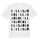 Lilla Sjöbo ordlek t-shirt