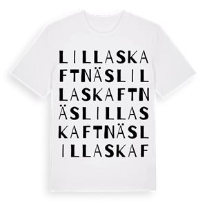 Lilla Skaftnäs ordlek t-shirt – ekologisk bomull t-shirt från Pinshirt