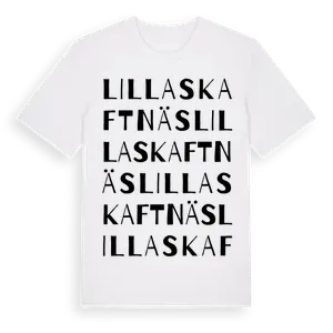Lilla Skaftnäs ordlek t-shirt – ekologisk bomull t-shirt från Pinshirt