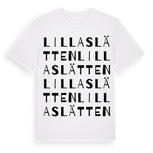 Lilla Slätten ordlek t-shirt – ekologisk bomull t-shirt från Pinshirt