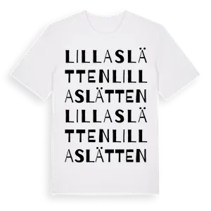Lilla Slätten ordlek t-shirt – ekologisk bomull t-shirt från Pinshirt
