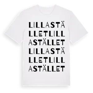 Lilla Stället ordlek t-shirt – ekologisk bomull t-shirt från Pinshirt