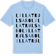 Blue Soul t-shirt med Lilla Trulsabo ordlek t-shirt