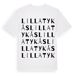 Lilla Tykås ordlek t-shirt – ekologisk bomull t-shirt från Pinshirt
