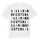 Lilla Vagnhester ordlek t-shirt