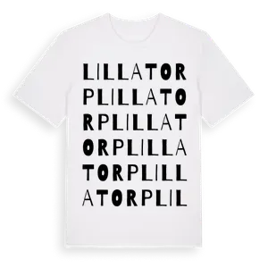 Lillatorp ordlek t-shirt – ekologisk bomull t-shirt från Pinshirt