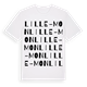 Lille-Mon ordlek t-shirt