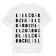 Lillegården ordlek t-shirt