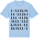 Blue Soul t-shirt med Lillekull ordlek t-shirt