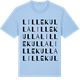 Blue Soul t-shirt med Lillekulla ordlek t-shirt