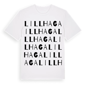 Lillhaga ordlek t-shirt – ekologisk bomull t-shirt från Pinshirt