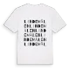 Lindemålen ordlek t-shirt