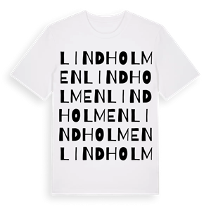 Lindholmen ordlek t-shirt – ekologisk bomull t-shirt från Pinshirt