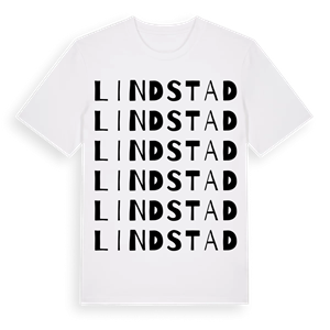 Lindstad ordlek t-shirt – ekologisk bomull t-shirt från Pinshirt