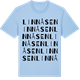 Blue Soul t-shirt med Linnåsen ordlek t-shirt