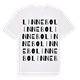 Linnebo ordlek t-shirt