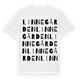 Linnegården ordlek t-shirt