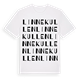 Linnekullen ordlek t-shirt